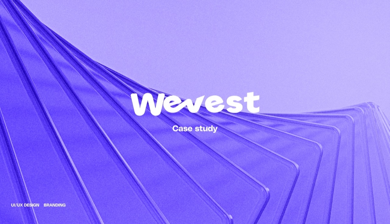 Wevest real estate and investment platform brand campaign